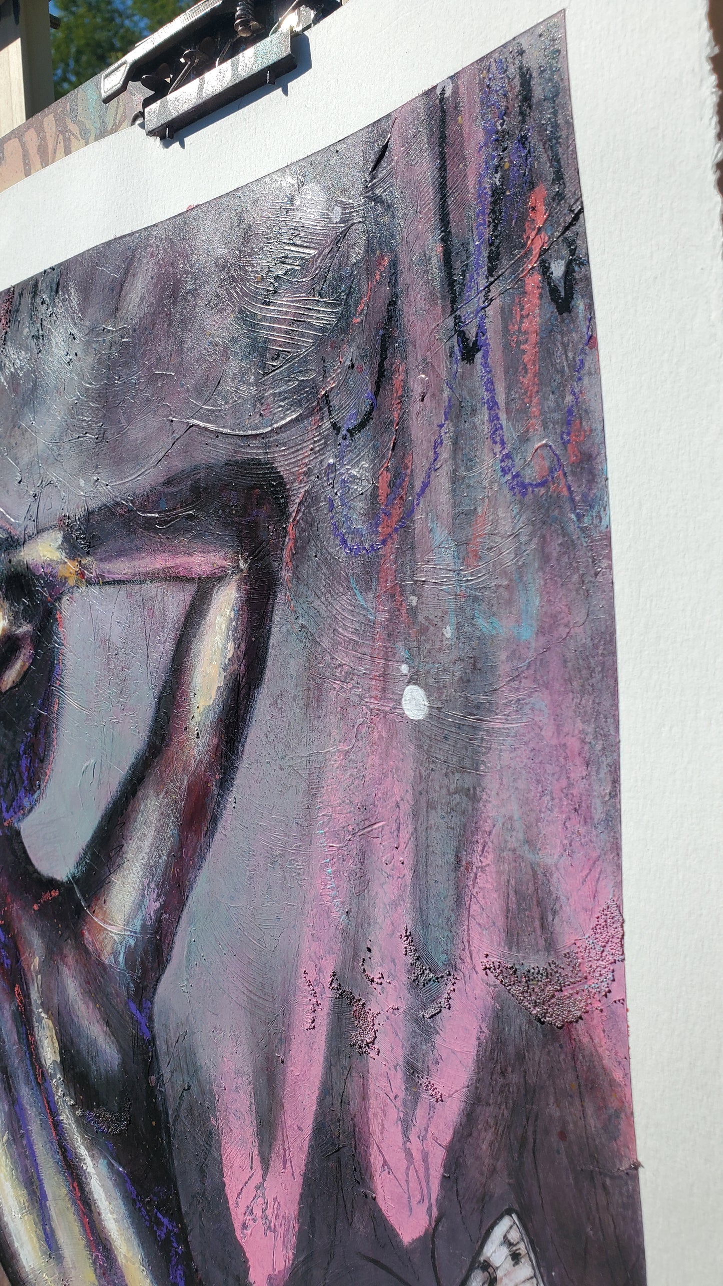"Nude Female Abstract Figure" Fine Art Print