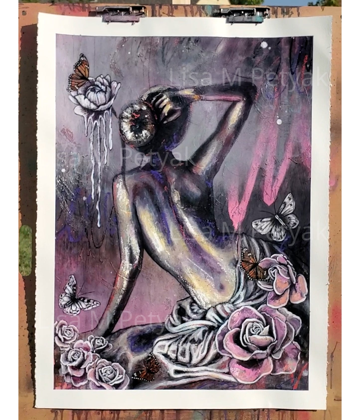Nude Female Abstract Figure