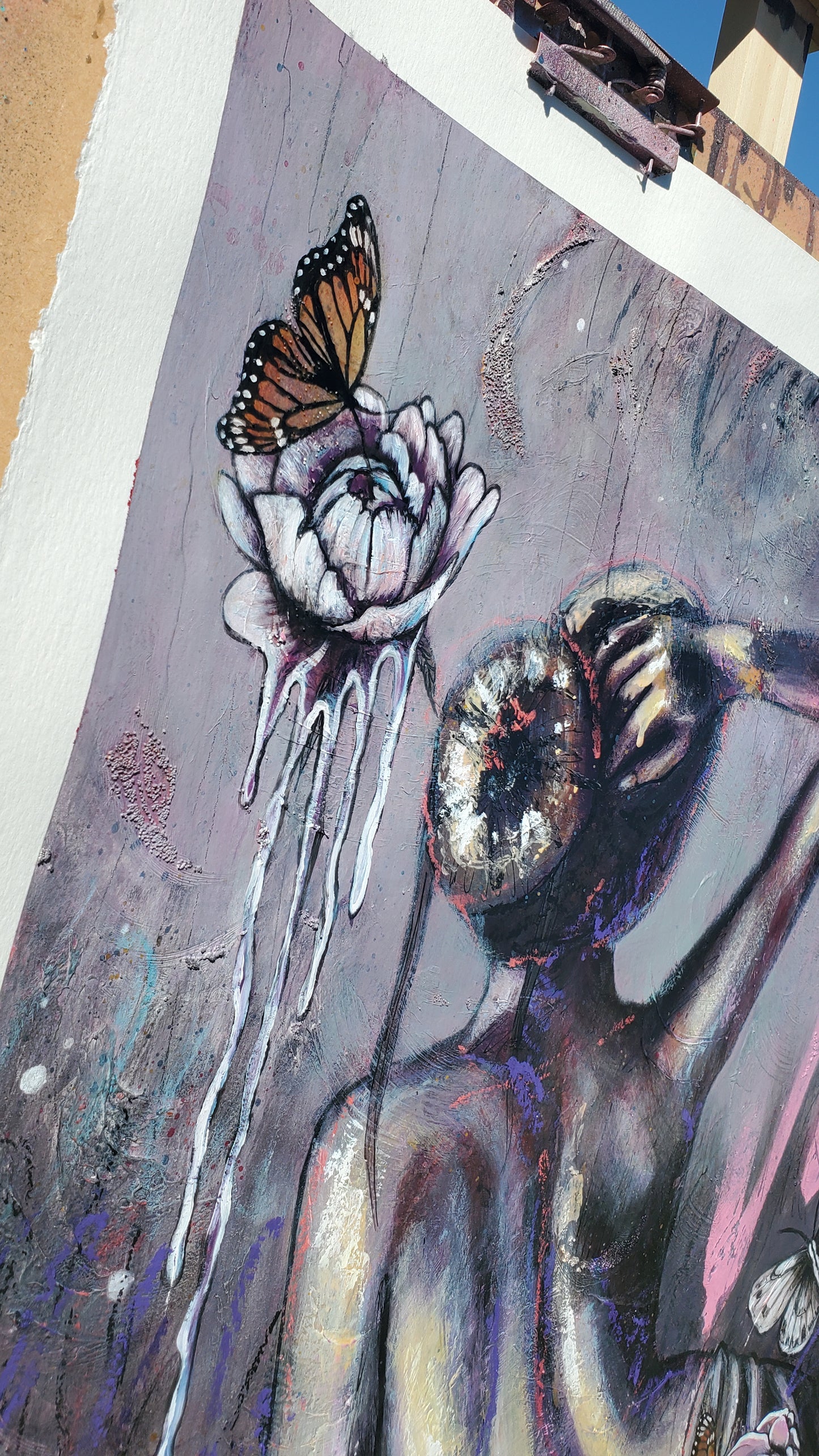 "Nude Female Abstract Figure" Fine Art Print