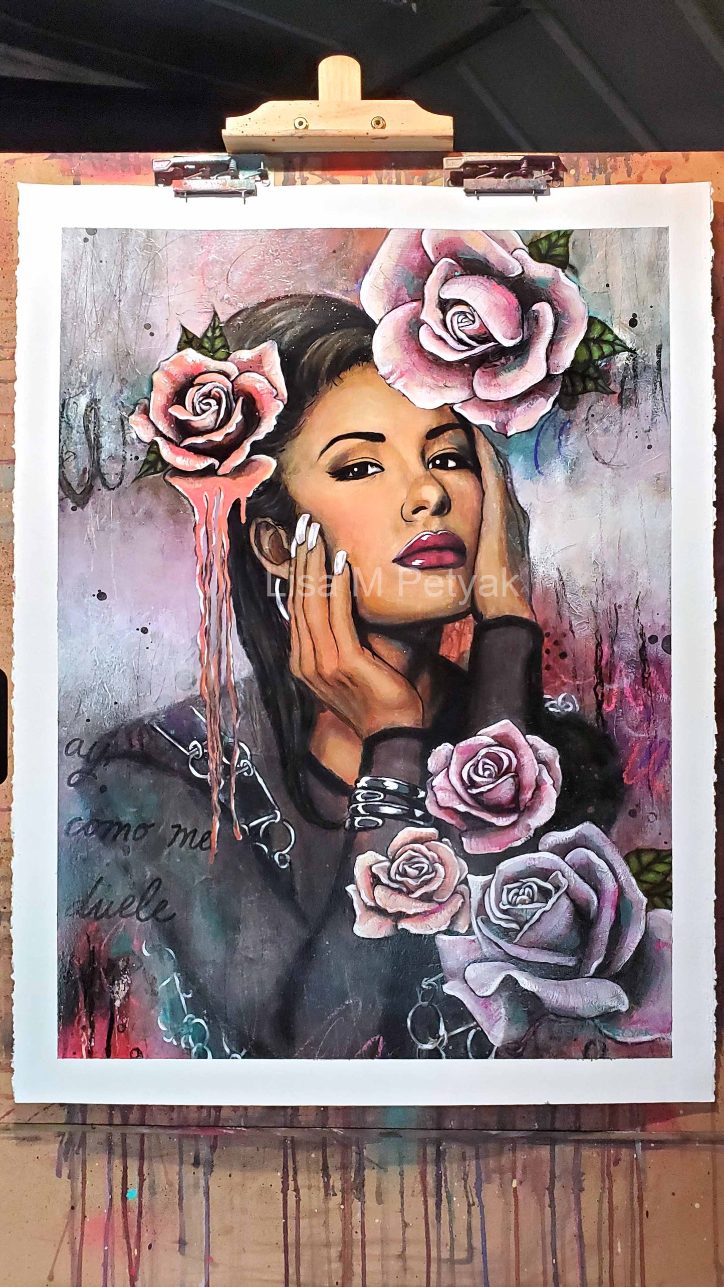 "Selena 2025" Collaboration by Lisa M Petyak